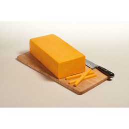 CHEDDAR ROUGE BLOC LE KG