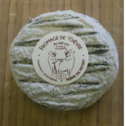 Chèvre cendré palet 200g