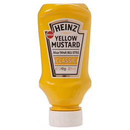 Squeez YELL. MUSTARD...